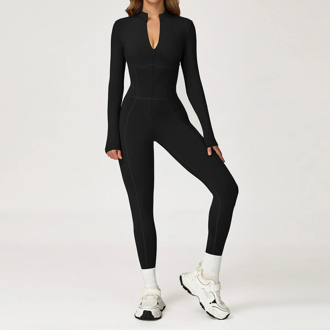 Premium Seamless Sculpted One Piece Yoga Tracksuit