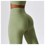 Load image into Gallery viewer, Luxuriant Contoured Breathable Leggings High Waist Knit
