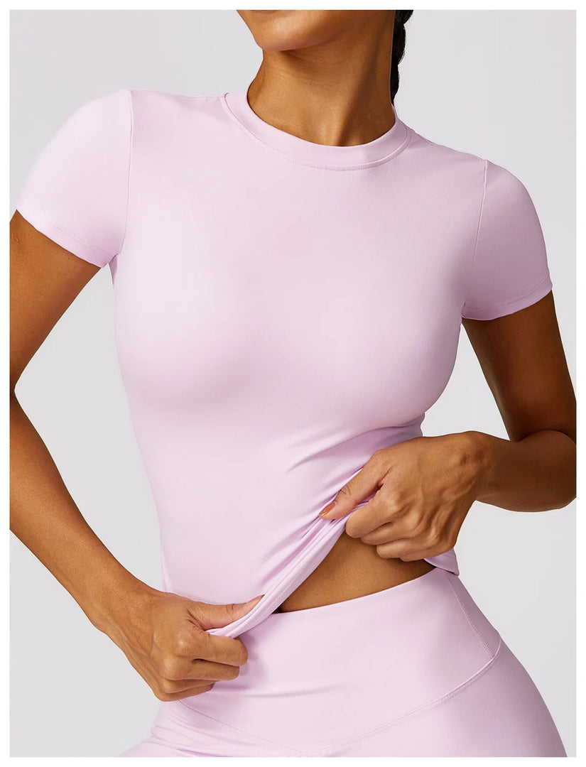 Contour Yoga Crop Top Seamless Performance Wear Edition