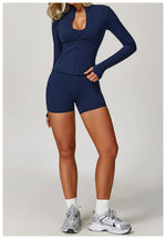 Load image into Gallery viewer, Two Piece Yoga Contour Signature Performance Activewear Set
