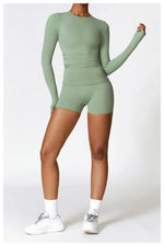 Load image into Gallery viewer, Premium Breathable Quick Dry Long Sleeve Nylon Knit
