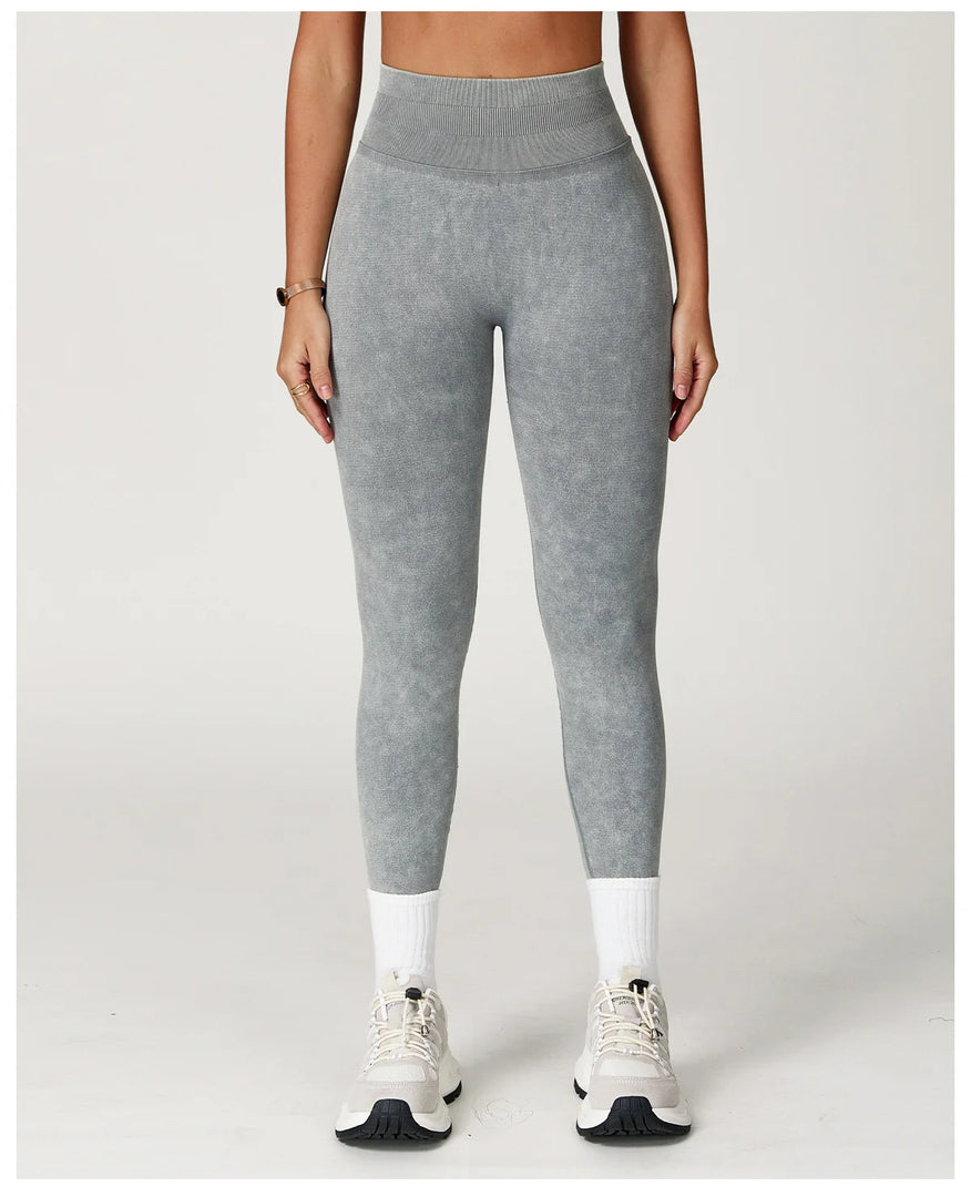 Premium Contour Seamless High Waist Leggings With Scrunch