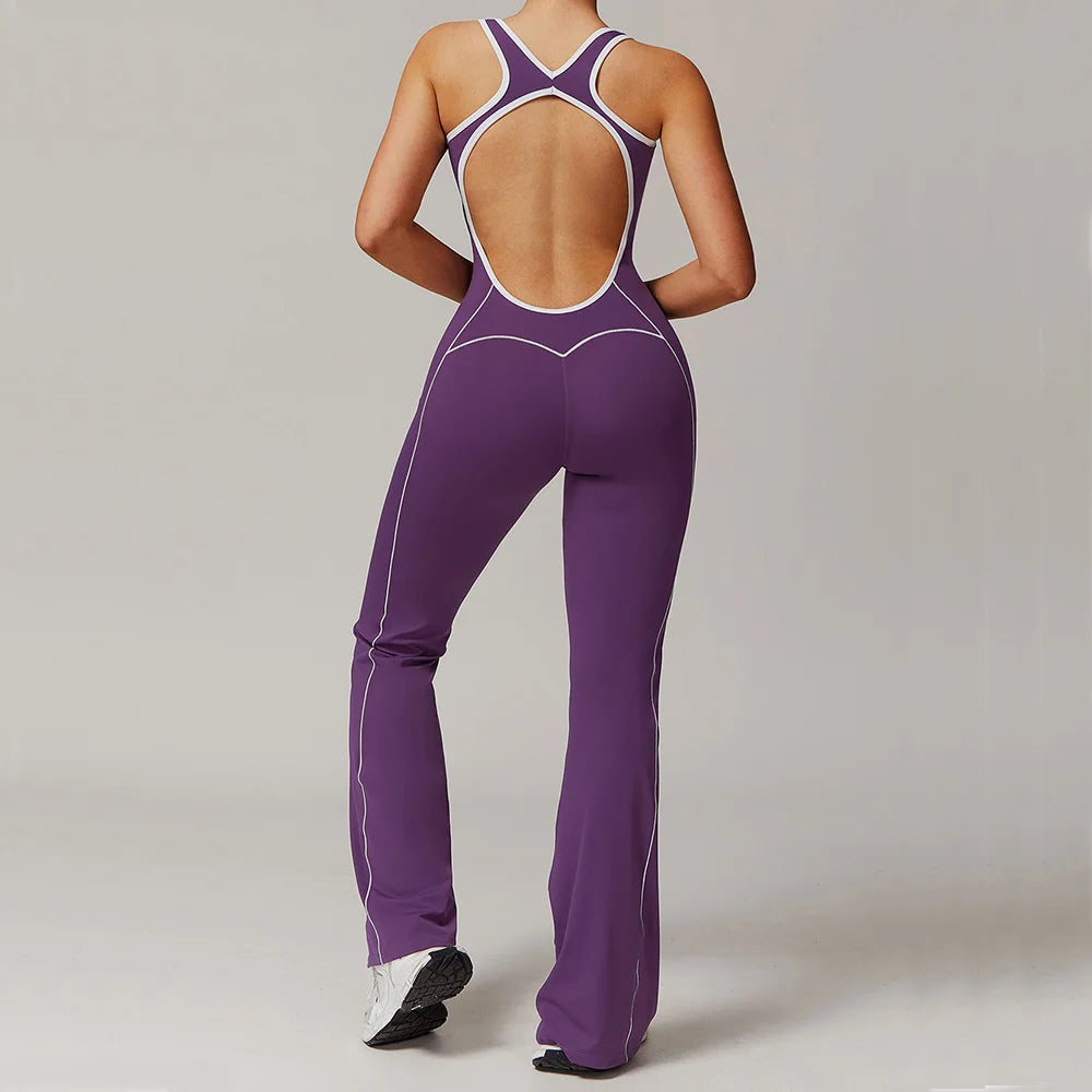 Sculpted Seamless One-Piece Yoga Jumpsuit Signature