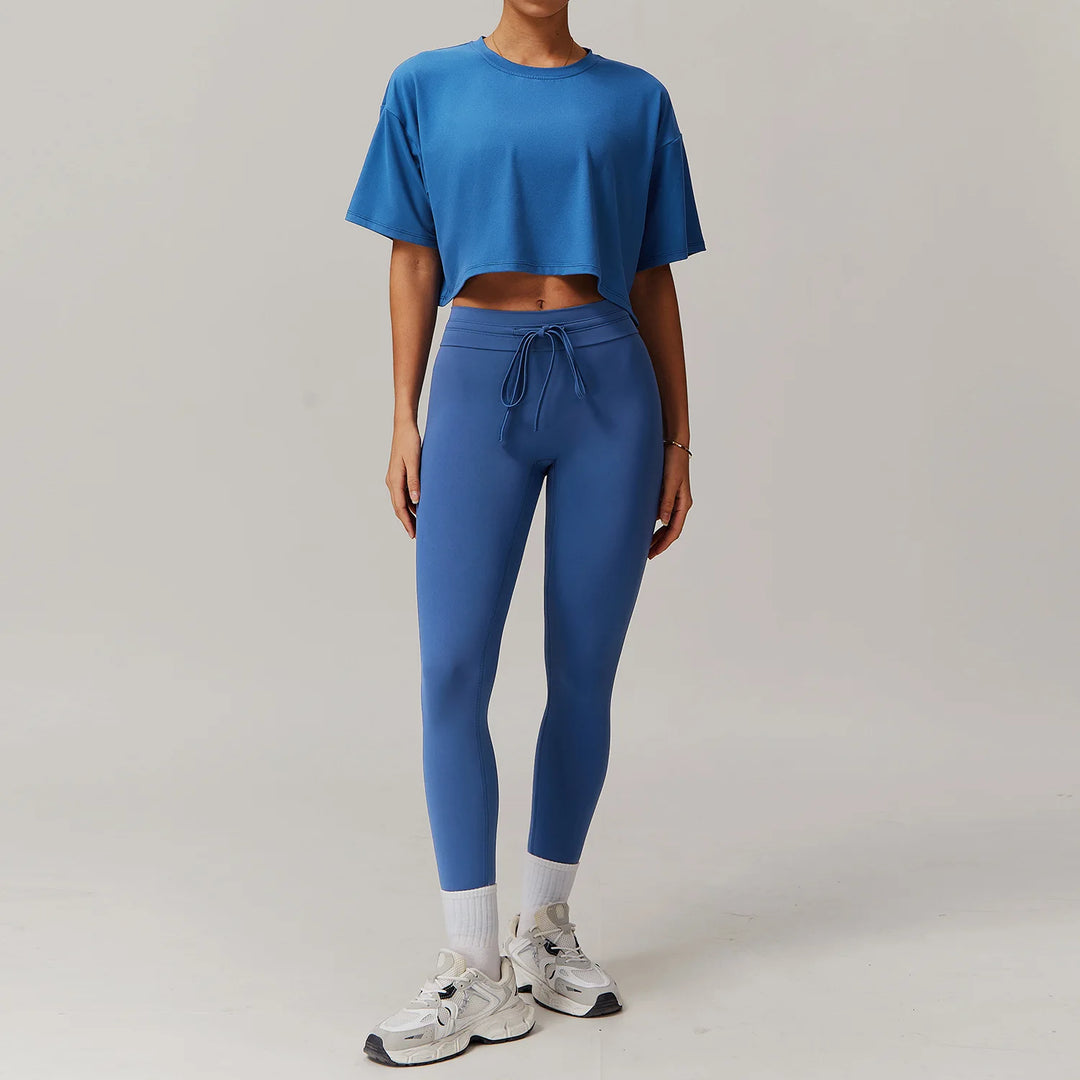 Two Piece Contoured Seamless Performance Training Set