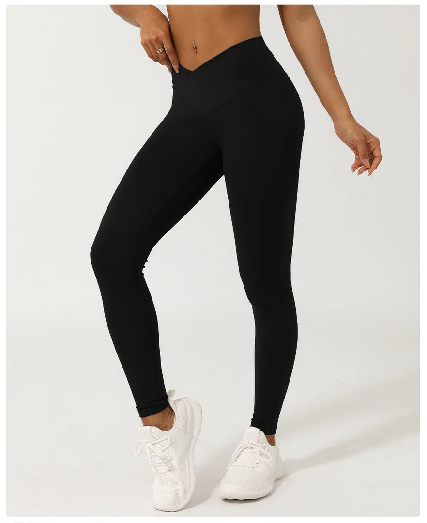 Contoured High Waist Yoga Leggings Premium Supremacy