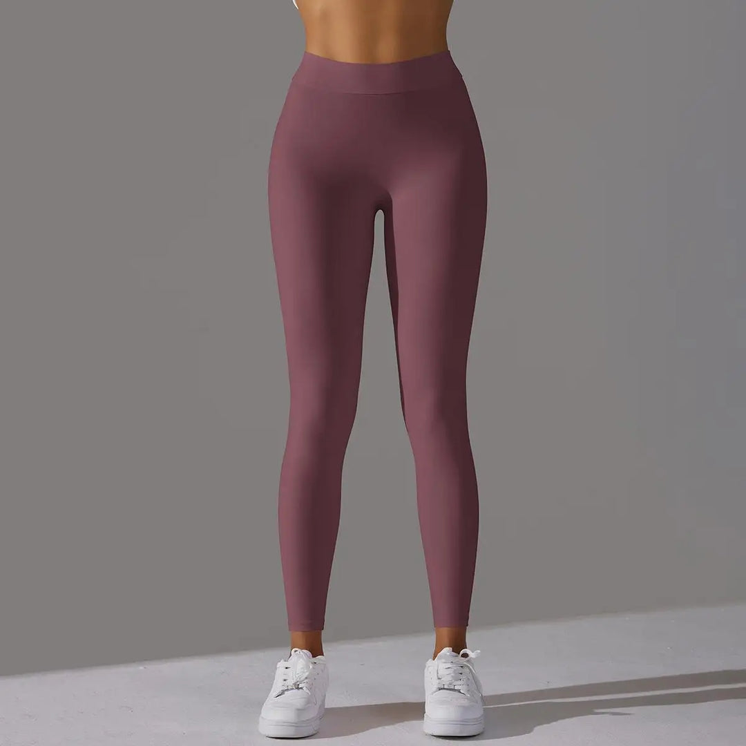 Seamless Contour High Waist Yoga Leggings Performance