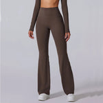 Load image into Gallery viewer, High Waist Contoured Flared Soft Leggings With Coverage
