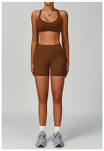 Load image into Gallery viewer, Seamless Performance Contour Yoga Set With Waist Band
