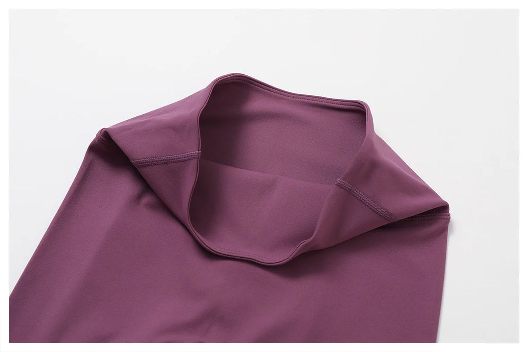 Contoured Interwoven Athleisure Long Sleeve Yoga Ensemble