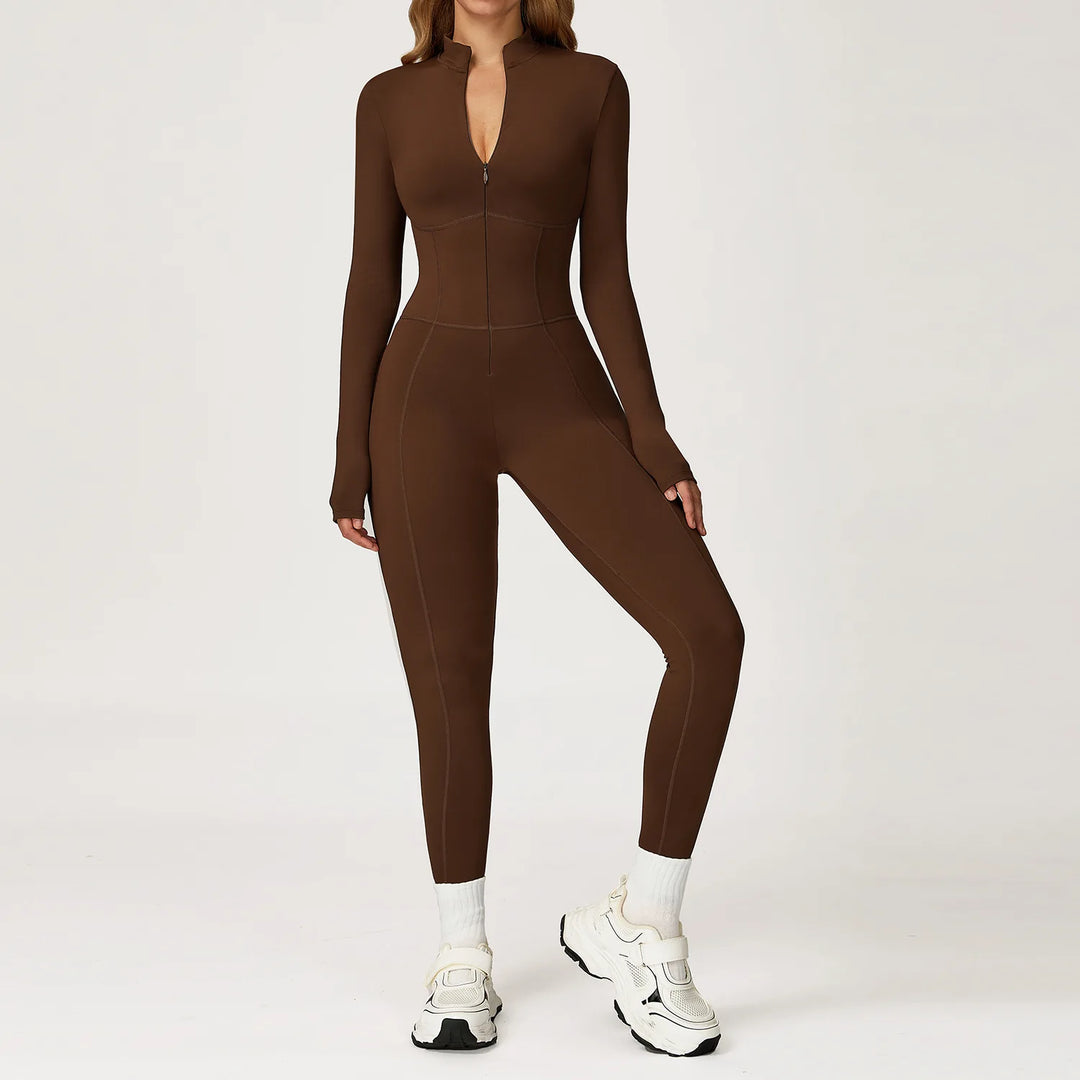 Premium Seamless Sculpted One Piece Yoga Tracksuit