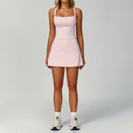 Load image into Gallery viewer, Luxe Contour 2 Piece Yoga Wear Ensemble Nylon Knit Fabric
