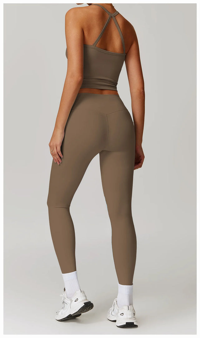 Seamless Sculpted High Waist Leggings Booty Lifting