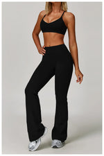 Load image into Gallery viewer, Contoured High Impact Sculpted Premium Sports Bra Seamless
