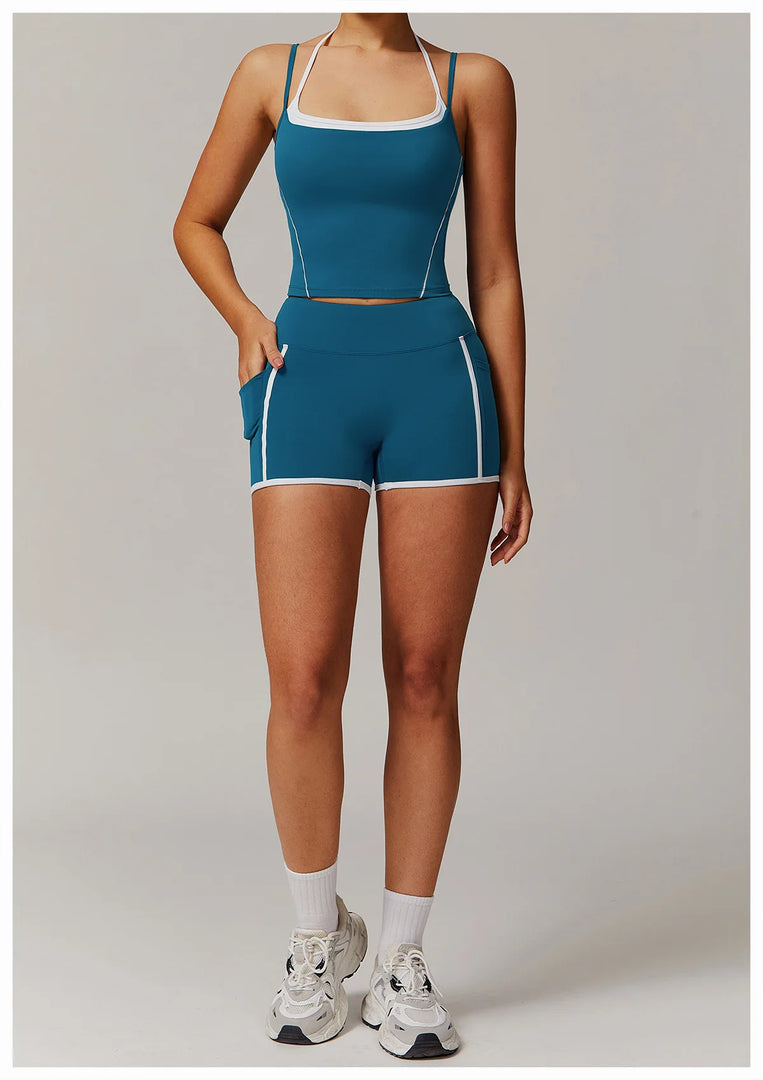 Contoured Breathable Seamless Feather Light Sport Bra Nylon