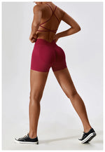 Load image into Gallery viewer, Seamless Performance Yoga Set Contour Nylon Knit Fabric
