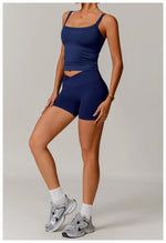 Load image into Gallery viewer, Seamless High Waist Studio Shorts Performance Luxe Elite
