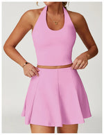 Load image into Gallery viewer, Halter Seamless Yoga Bra Vest with High Performance Fabric
