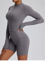 Load image into Gallery viewer, Contour Stretch Athleisure Bell Bottoms Set Nylon Spandex
