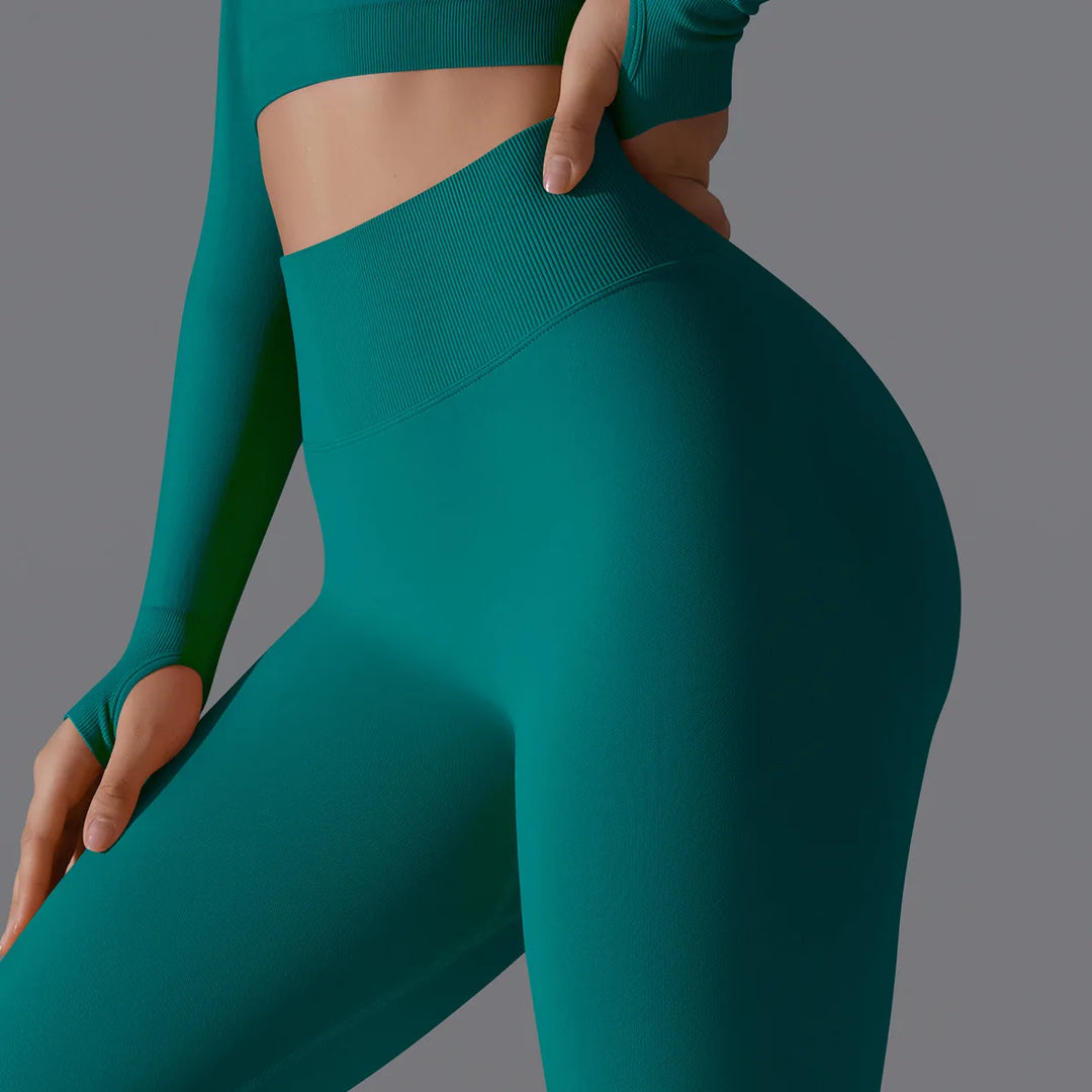 Seamless High Waist Yoga Leggings Performance Comfort