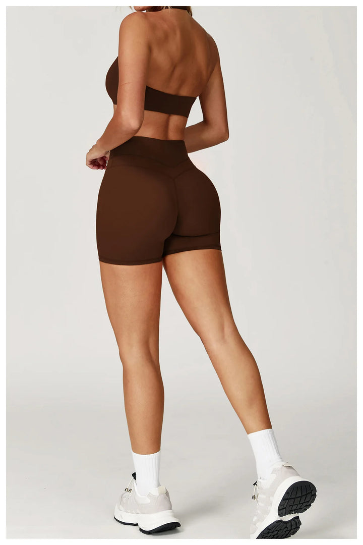 Luxuriously Seamless 2 Piece High Waist Set Contouring