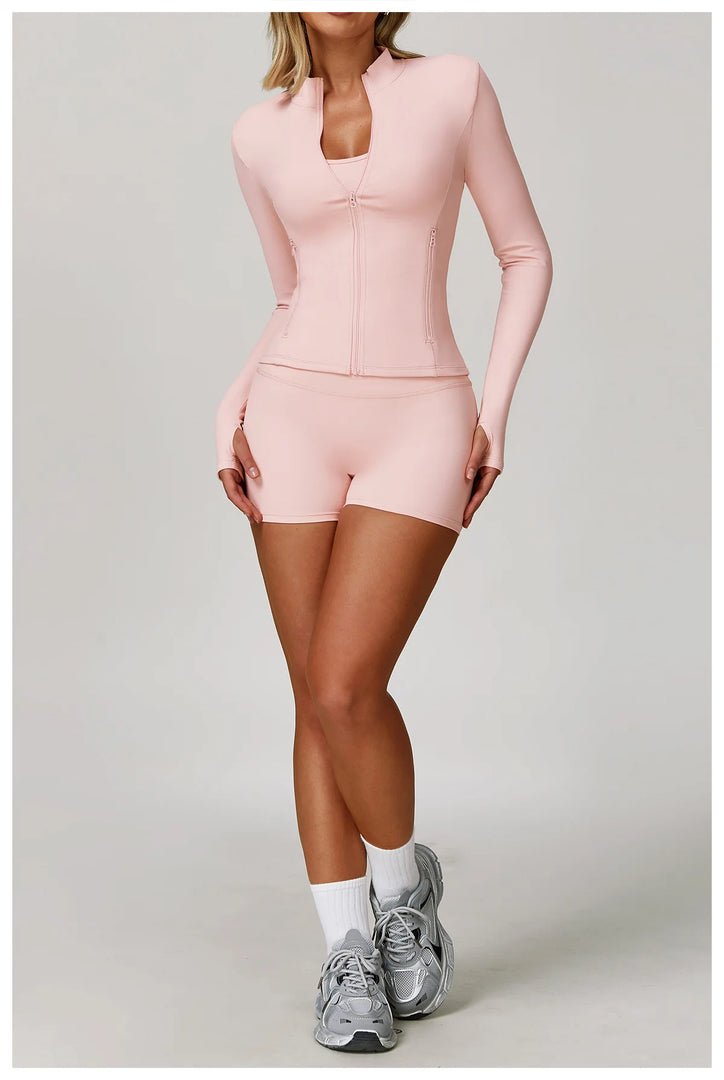 Two Piece Yoga Contour Signature Performance Activewear Set