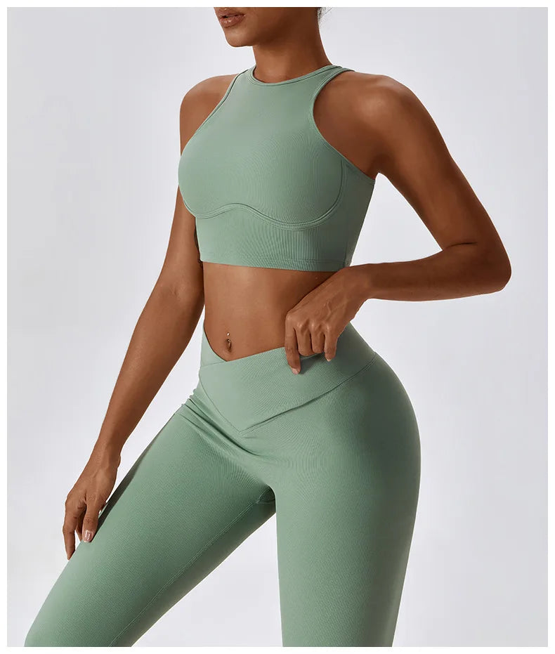 Seamless Contouring 2 Piece Yoga Set Performance Pro