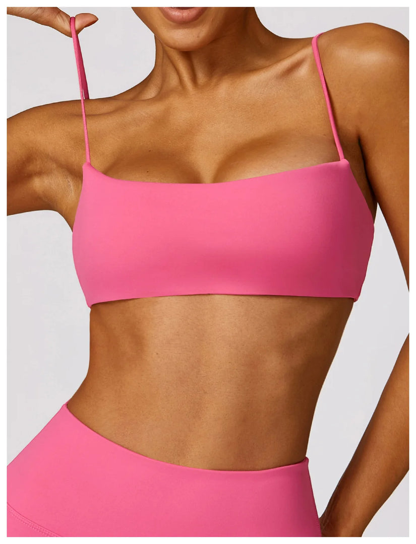 Breathable Contoured Strappy Everyday Performance Bra