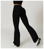 Load image into Gallery viewer, Seamless Flared Bell Bottoms Yoga Leggings High Waist
