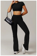 Load image into Gallery viewer, Seamless Contour Two Piece Yoga Set Luxe Performance Wear
