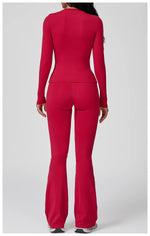 Load image into Gallery viewer, Luxurious Contour 2 Piece Yoga Athleisure Set Nylon
