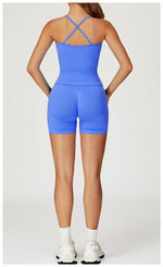 Load image into Gallery viewer, Seamless Contour Two Piece Yoga Set for Performance
