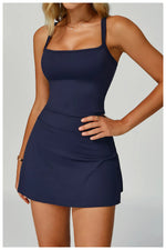 Load image into Gallery viewer, Luxe Contour 2 Piece Yoga Wear Ensemble Nylon Knit Fabric
