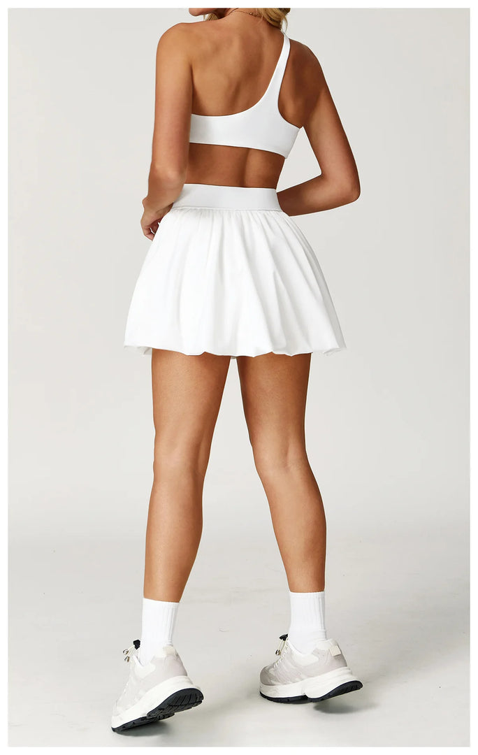 Two Piece Yoga Set Contoured Ribbed Performance Wear