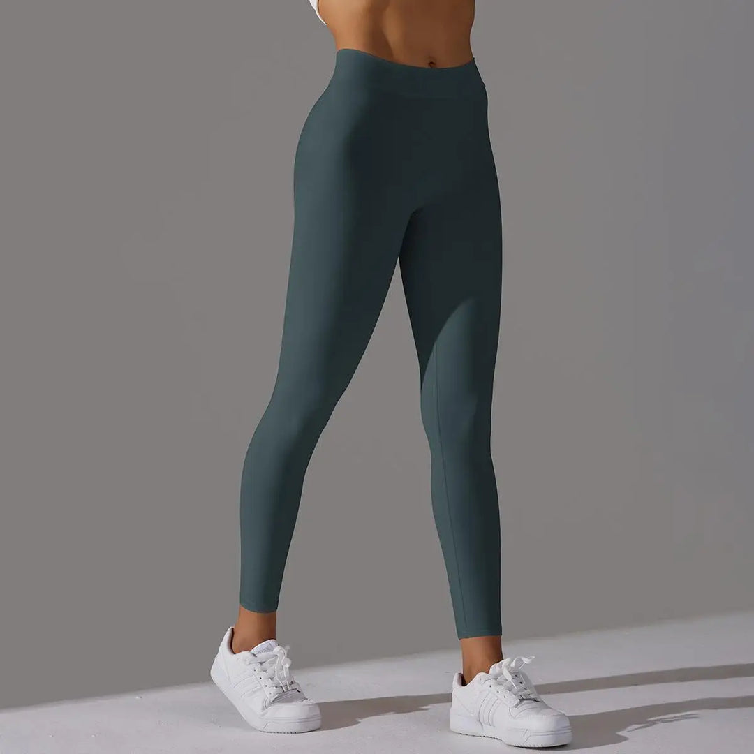 Seamless Contour High Waist Yoga Leggings Performance