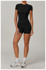 Load image into Gallery viewer, 2 Piece Seamless Yoga Set Performance Leggings Luxe
