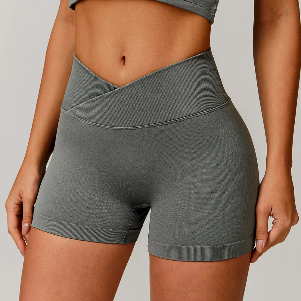 Seamless High Waist Studio Shorts Performance Luxe Elite