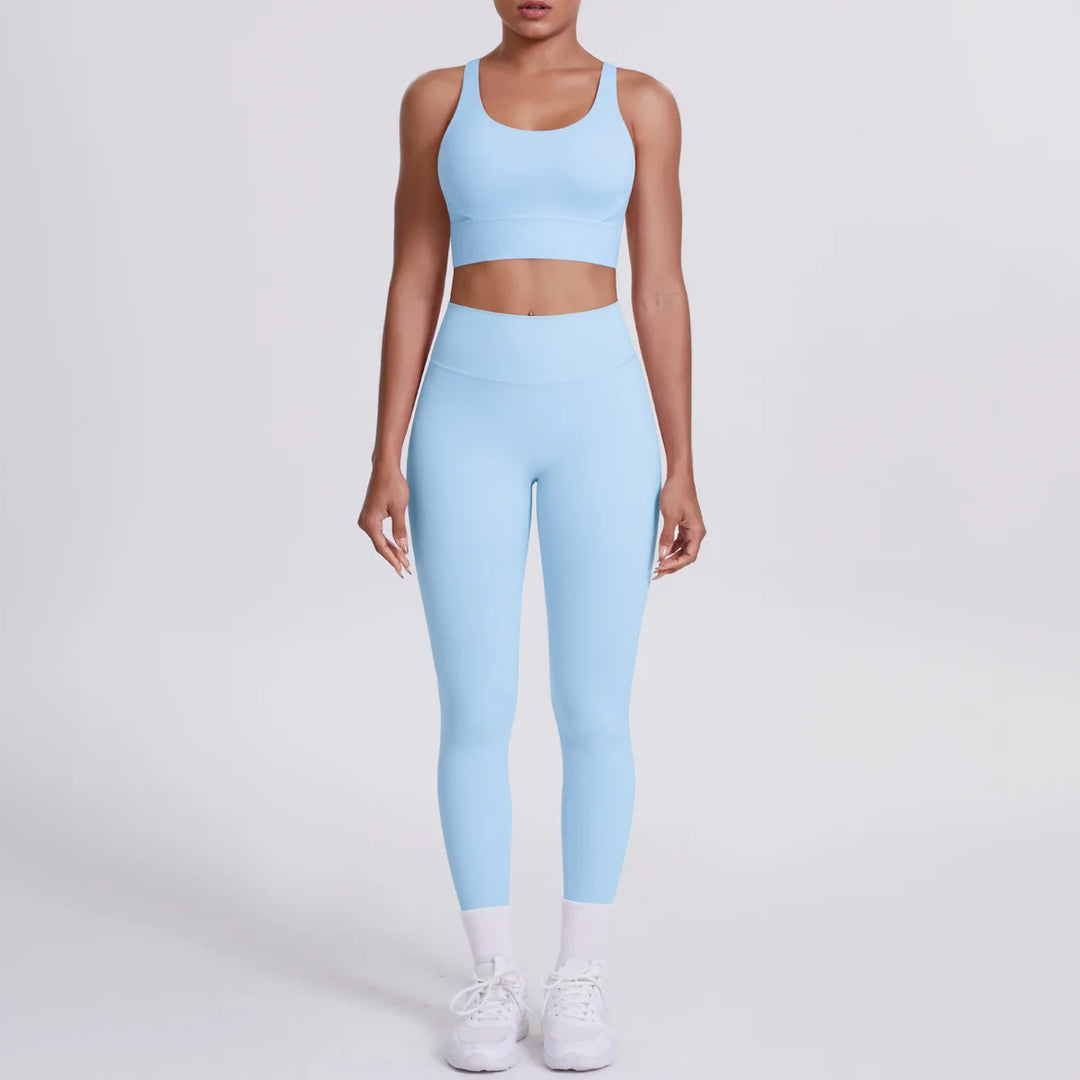 Ultra Luxe Contour Yoga Wear 2 Piece Leggings Nylon