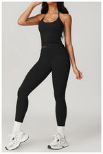 Load image into Gallery viewer, Ultra Light Weight Hanging Neck Sports Bra Breathable
