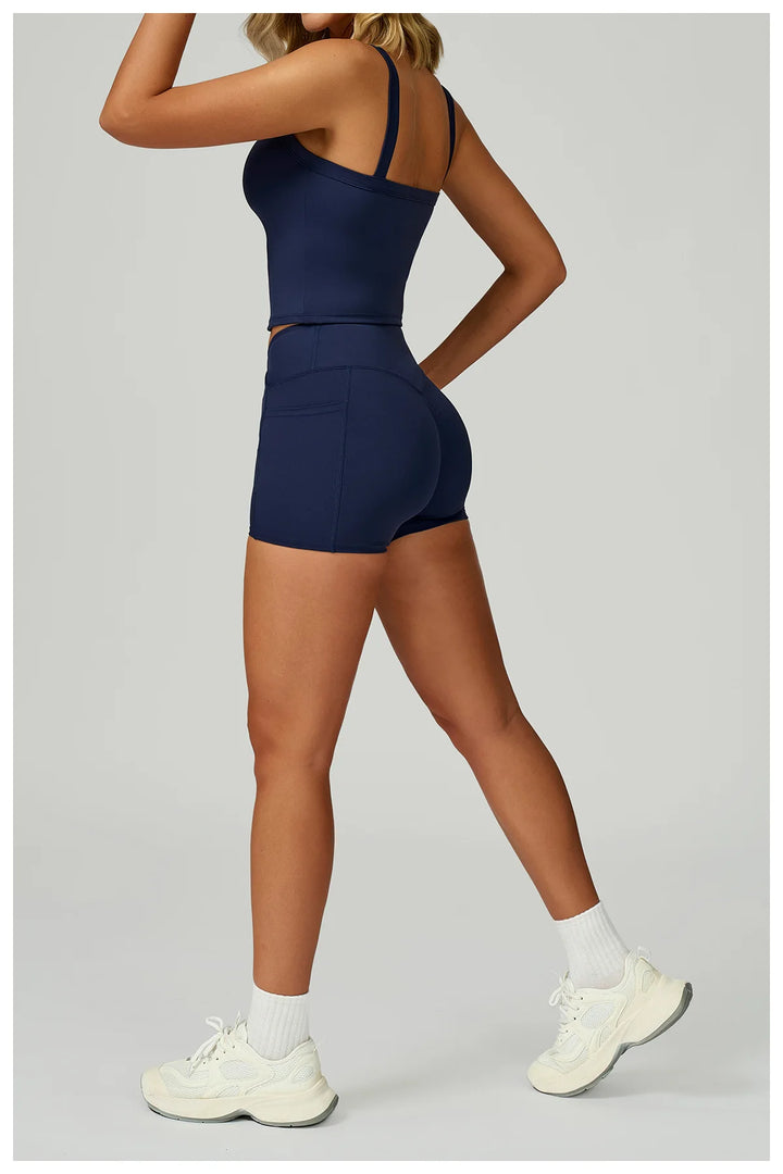 Two Piece Ultra Performance Yoga Luxe Set High Waist Band