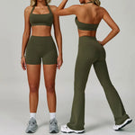 Load image into Gallery viewer, Seamless Contour 2 Piece Breathable Active Wear Set Nylon
