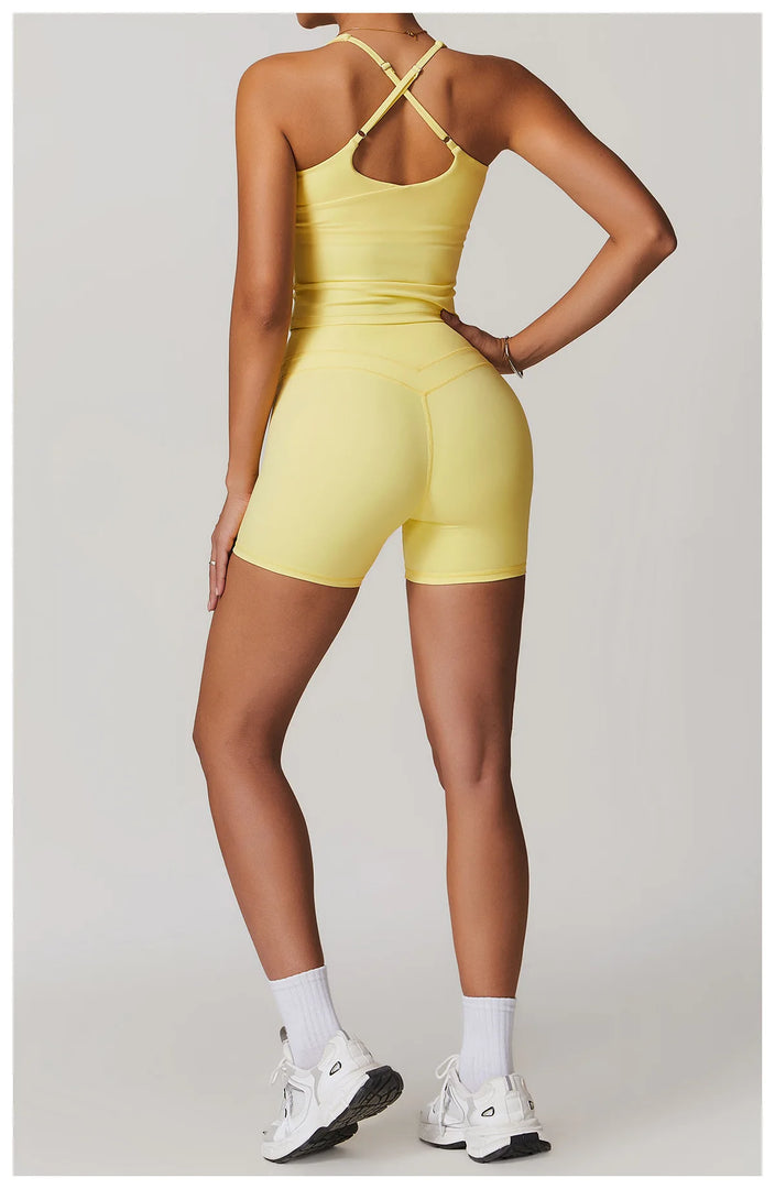 Luxurious Breathable High Waist Yoga Shorts For Running