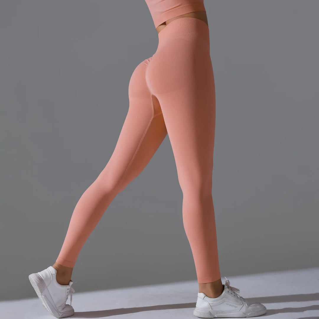 Seamless High Waist Yoga Leggings Performance Comfort