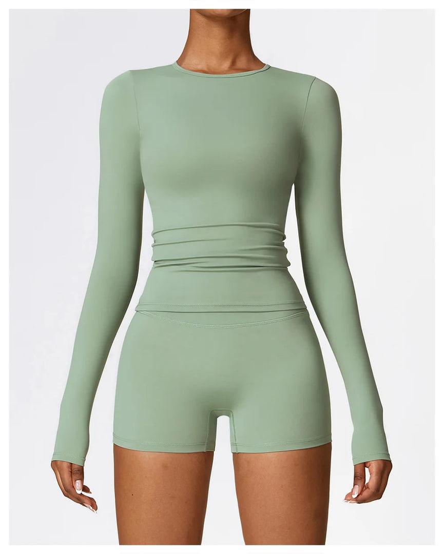 Premium Breathable Quick Dry Long Sleeve Nylon Knit