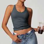 Load image into Gallery viewer, Breathable Contour Performance Sports Bra Nylon Spandex
