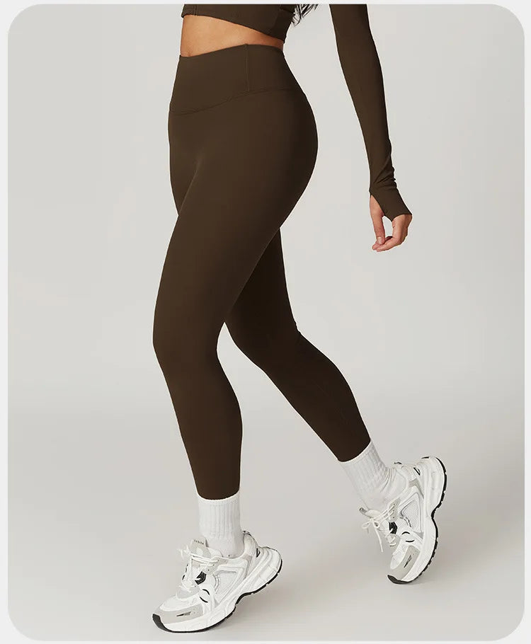 Seamless High Waist Yoga Studio Leggings Compression