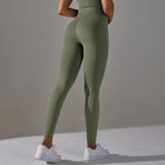 Load image into Gallery viewer, Ribbed Scrunch Contour Seamless High Waist Leggings
