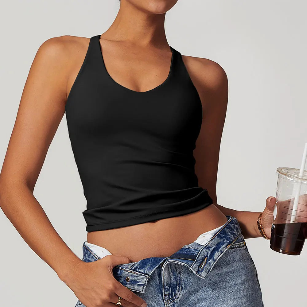 Breathable Contour Performance Sports Bra Nylon Spandex