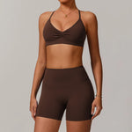 Load image into Gallery viewer, Seamless Contour Two Piece Yoga Set Luxe Performance Wear
