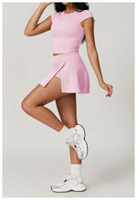 Load image into Gallery viewer, Luxurious Contour High Waist Seamless Yoga Skirt
