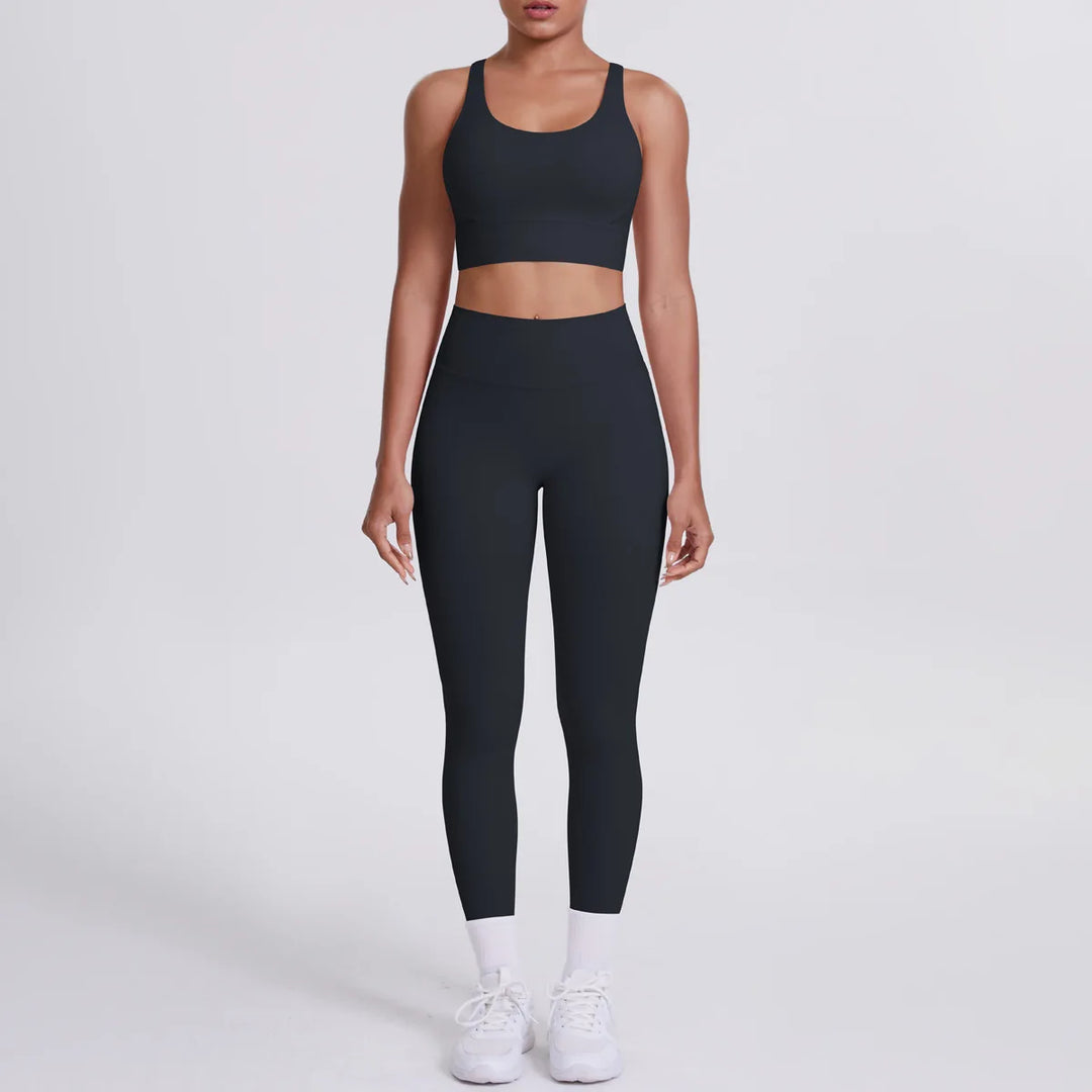 Ultra Luxe Contour Yoga Wear 2 Piece Leggings Nylon